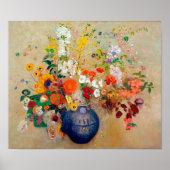 Bloemen, Redon Poster (Voorkant)