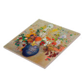 Bloemen, Redon Tegeltje (Zijkant)