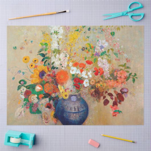 Bloemen, Redon Tissuepapier (Craft)