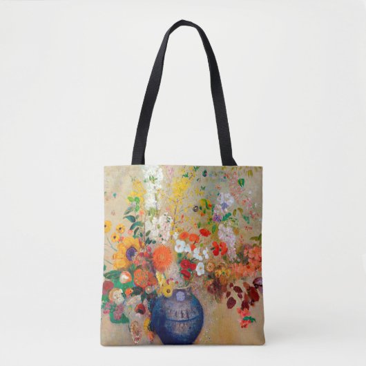 Bloemen, Redon Tote Bag (Voorkant)