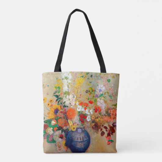 Bloemen, Redon Tote Bag (Achterkant)