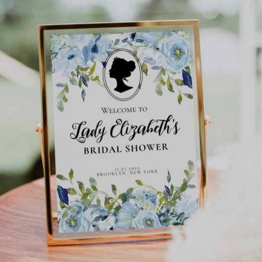  Bloemen Regency Era Welkom Vrijgezellenfeest Poster