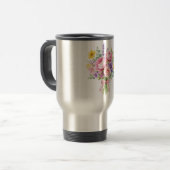 Bloemen Reisbeker (Voorkant links)