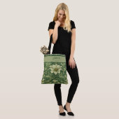  Bloemen Retirement Gifts voor Moeder Groen Tote Bag (Op model)