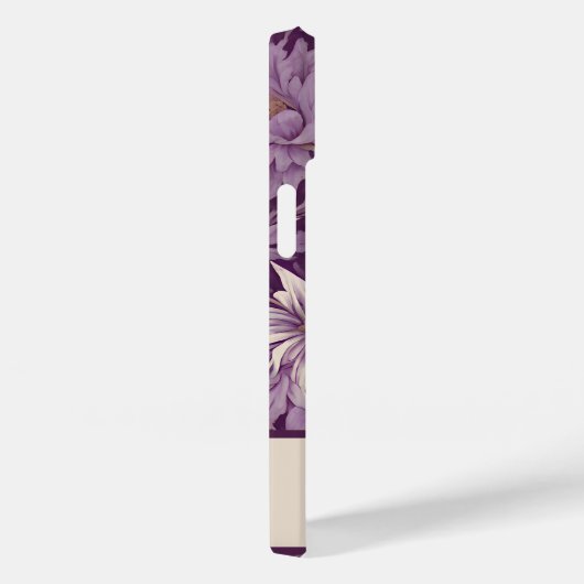 Bloemen Retirement Gifts voor Moeder Violet Case-Mate iPhone Case (Achterkant / Rechts)