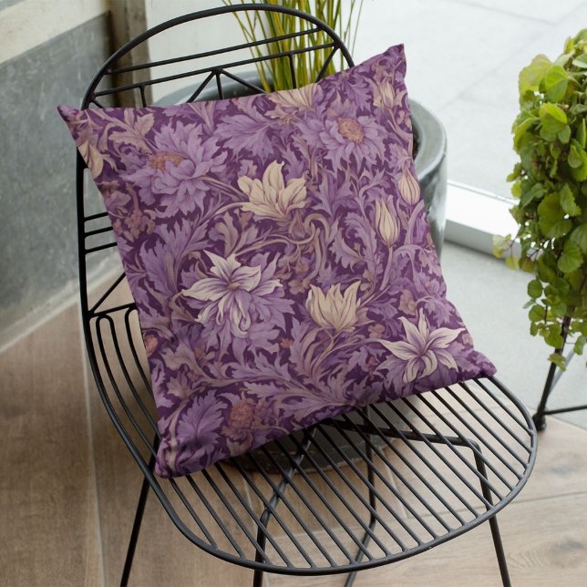  Bloemen Retirement Gifts voor Moeder Violet Kussen (Vintage Floral Retirement Gifts for Mom)