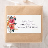 Bloemen retour adres label (Insitu)