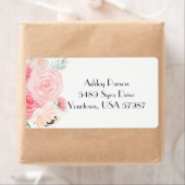 Bloemen retour adres label (Insitu)