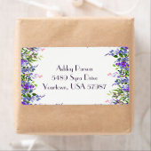 Bloemen retour adres label (Insitu)