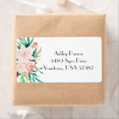 Bloemen retour adres label (Insitu)