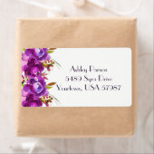 Bloemen retour adres label (Insitu)