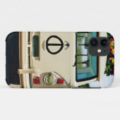 Bloemen Retro Hippie Van  Kunst Case-Mate iPhone Case (Achterkant (horizontaal))