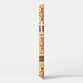 Bloemen Retro: jaren 70 Wallpaper Revival Case-Mate iPhone Case (Achterkant / Rechts)