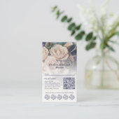 Bloemen Rewards  Bloemist Loyaliteit Kaart Klantenkaartje (Staand voorkant)