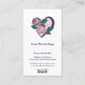 Bloemen Rewards  Bloemist Loyaliteit Kaart Klantenkaartje (Achterkant)