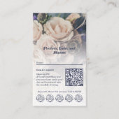 Bloemen Rewards  Bloemist Loyaliteit Kaart Klantenkaartje (Voorkant)