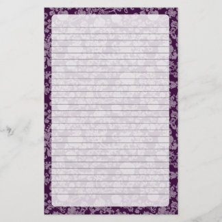 Bloemen Rococo Huwelijk, briefpapier