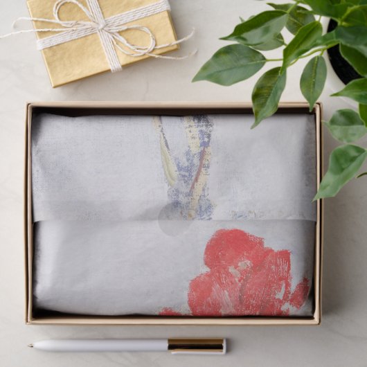 Bloemen Rode Bloemen Rode Gladioli Decoupage Tissuepapier (Geschenk)