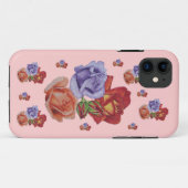 bloemen rode rozen en rozen bloemen bloemen Case-Mate iPhone case (Achterkant (horizontaal))