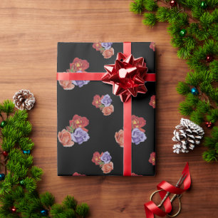 bloemen rode rozen en rozen bloemen cadeaupapier