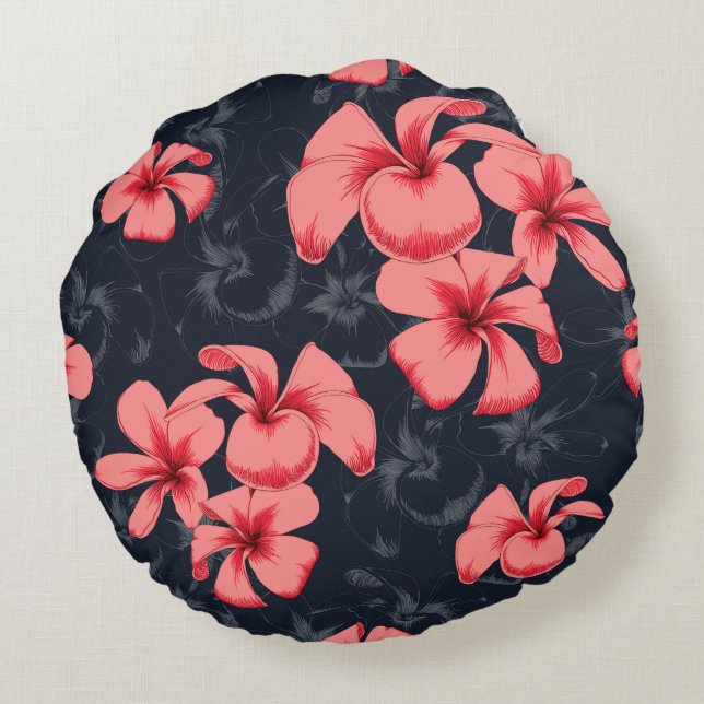 bloemen rond kussen (Achterkant)