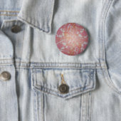 bloemen ronde button 5,7 cm (In situ)