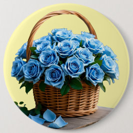 Bloemen Ronde Button 6,0 Cm