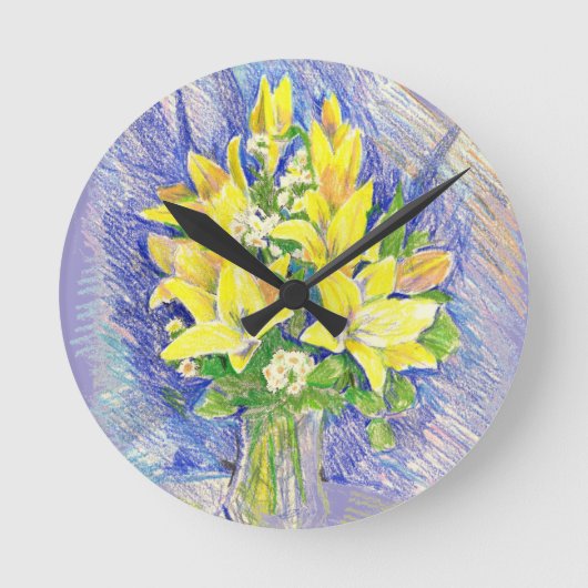 Bloemen Ronde Klok (Voorkant)