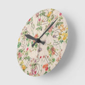  bloemen ronde klok (Hoek)