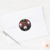 Bloemen Ronde Sticker (Envelop)