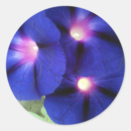 Bloemen Ronde Sticker