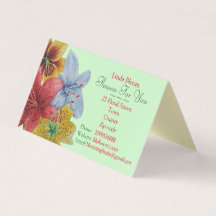 bloemen rood geel blauw Lilies oorspronkelijke blo