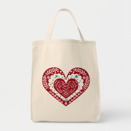  Bloemen Rood Vakantie Hart Liefde Tote Bag
