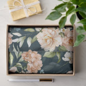  Bloemen Roos Aqua Decoupage Tissuepapier (Geschenk)