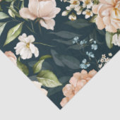  Bloemen Roos Aqua Decoupage Tissuepapier (Detail)