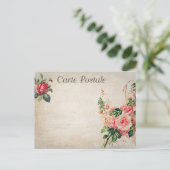  bloemen Roos bloesems Briefkaart (Staand voorkant)