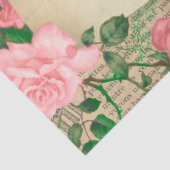  Bloemen Roos Decoupage Tissuepapier (Detail)