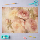  Bloemen Roos Decoupage Tissuepapier (Craft)