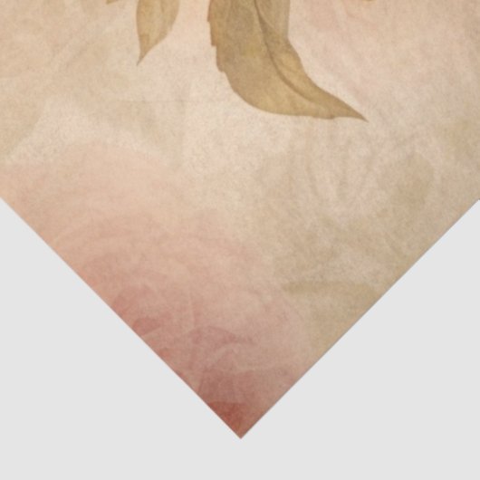  Bloemen Roos Decoupage Tissuepapier (Detail)