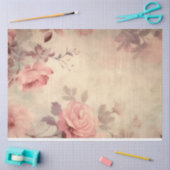  Bloemen Roos Decoupage Tissuepapier (Craft)