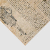 Bloemen Roos Decoupage Tissuepapier (Detail)