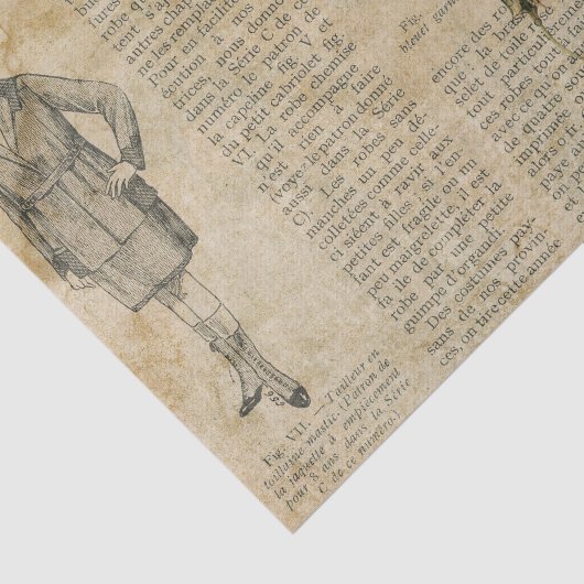 Bloemen Roos Decoupage Tissuepapier (Detail)