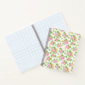 Bloemen Roos Pattern-23656 Notitieboek (Binnen)