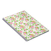 Bloemen Roos Pattern-23656 Notitieboek (Rechterzijde)