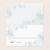  Bloemen Roos Plaats Kaart Visitekaartje (Buitenkant ongevouwen)