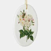  bloemen Roos van het Blush Noisette Keramisch Ornament (Rechts)