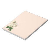 bloemen Roos van het Blush Noisette Notitieblok (Linkerzijde)