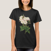 bloemen Roos van het Blush Noisette T-shirt (Voorkant)