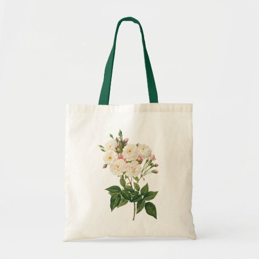  bloemen Roos van het Blush Noisette Tote Bag (Voorkant)