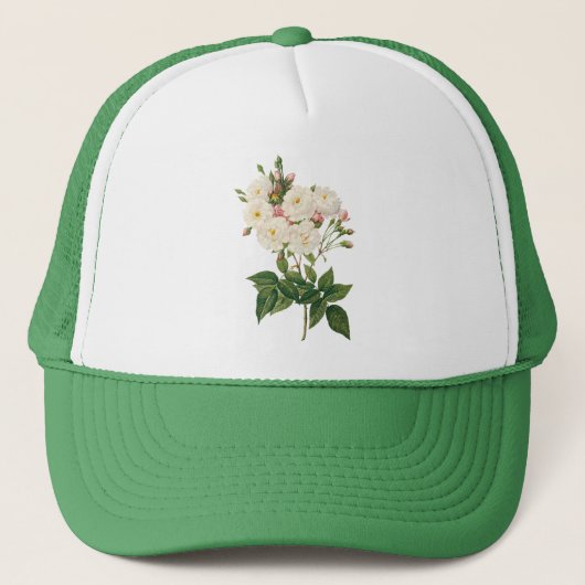 bloemen Roos van het Blush Noisette Trucker Pet (Voorkant)